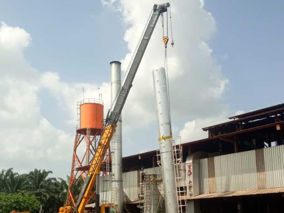 Montaje de Chimeneas MySISA